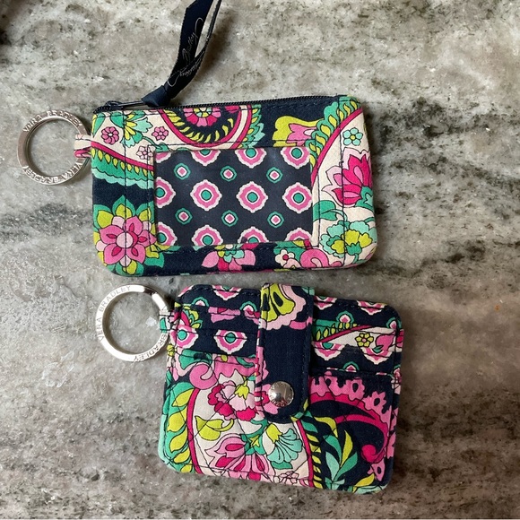 Vera Bradley Little Hipster Crossbody Petal Paisley Retired  ID pouch and wallet - Picture 8 of 13